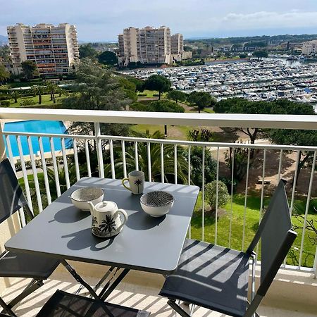 Studio Avec Vue Sur Marina Et Mer - 2 Adultes Et 1 Enfant Maximum Mandelieu Extérieur photo