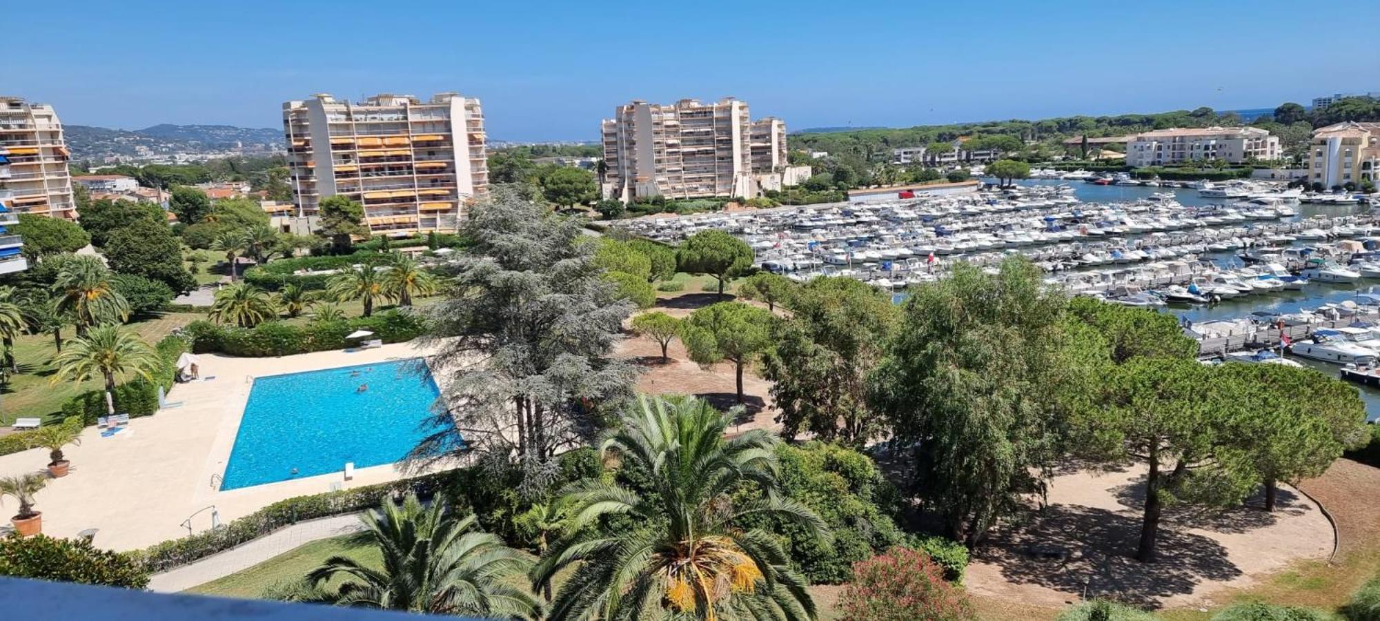 Studio Avec Vue Sur Marina Et Mer - 2 Adultes Et 1 Enfant Maximum Mandelieu Extérieur photo